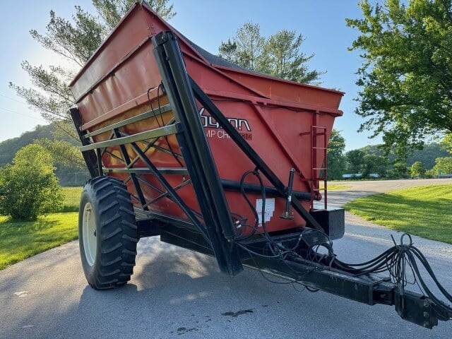 Red Grain Wagon